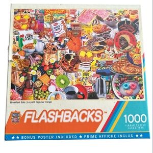 MASTER PIECES “Flashbacks” Jigsaw Puzzle 1000 Pieces in excellent condition